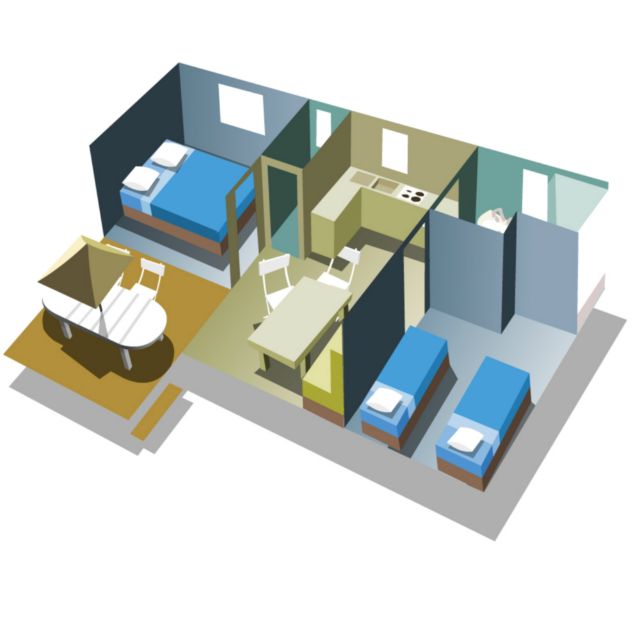 Mobilhome seaside lodge